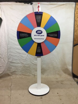 Boots Prize Wheel